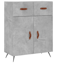 Sideboard Betongrau 69,5x34x90 cm Holzwerkstoff