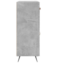 Sideboard Betongrau 69,5x34x90 cm Holzwerkstoff