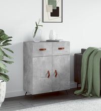 Sideboard Betongrau 69,5x34x90 cm Holzwerkstoff