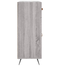 Sideboard Grau Sonoma 69,5x34x90 cm Holzwerkstoff