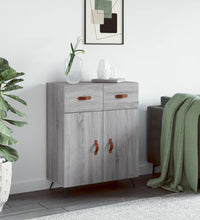 Sideboard Grau Sonoma 69,5x34x90 cm Holzwerkstoff