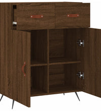 Sideboard Braun Eichen-Optik 69,5x34x90 cm Holzwerkstoff