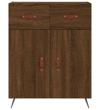 Sideboard Braun Eichen-Optik 69,5x34x90 cm Holzwerkstoff