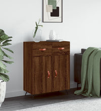 Sideboard Braun Eichen-Optik 69,5x34x90 cm Holzwerkstoff