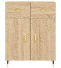 Sideboard Sonoma-Eiche 69,5x34x90 cm Holzwerkstoff