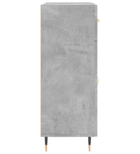 Sideboard Betongrau 69,5x34x90 cm Holzwerkstoff
