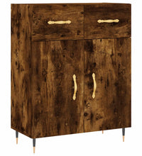 Sideboard Räuchereiche 69,5x34x90 cm Holzwerkstoff