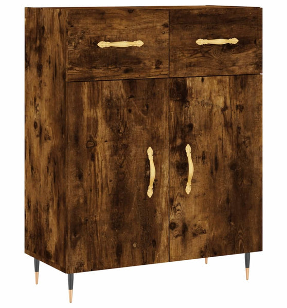 Sideboard Räuchereiche 69,5x34x90 cm Holzwerkstoff