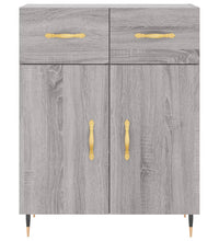 Sideboard Grau Sonoma 69,5x34x90 cm Holzwerkstoff