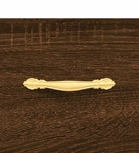 Sideboard Braun Eichen-Optik 69,5x34x90 cm Holzwerkstoff