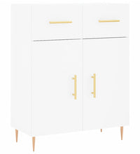 Sideboard Weiß 69,5x34x90 cm Holzwerkstoff