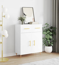 Sideboard Weiß 69,5x34x90 cm Holzwerkstoff
