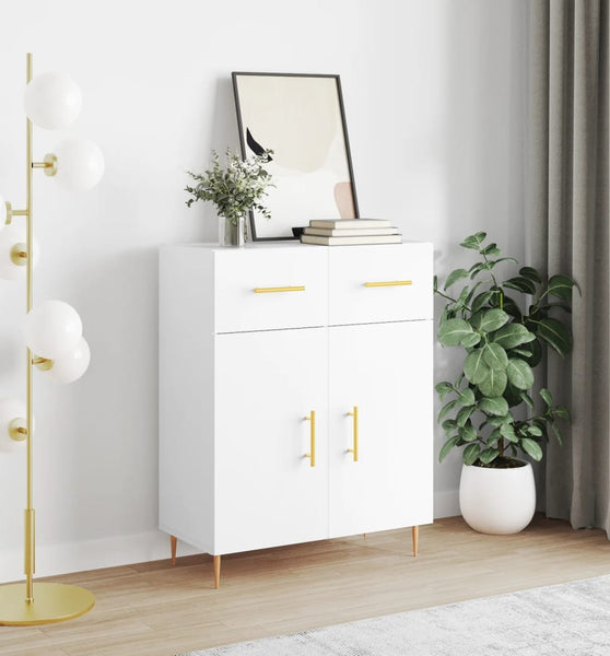 Sideboard Weiß 69,5x34x90 cm Holzwerkstoff