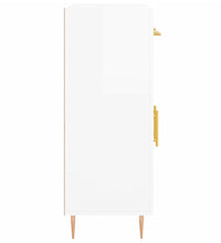 Sideboard Hochglanz-Weiß 69,5x34x90 cm Holzwerkstoff