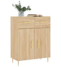 Sideboard Sonoma-Eiche 69,5x34x90 cm Holzwerkstoff