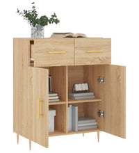 Sideboard Sonoma-Eiche 69,5x34x90 cm Holzwerkstoff