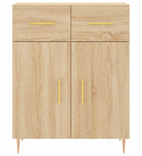 Sideboard Sonoma-Eiche 69,5x34x90 cm Holzwerkstoff