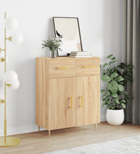 Sideboard Sonoma-Eiche 69,5x34x90 cm Holzwerkstoff