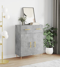 Sideboard Betongrau 69,5x34x90 cm Holzwerkstoff