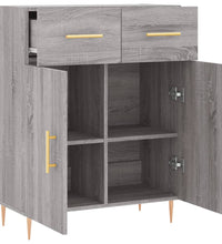 Sideboard Grau Sonoma 69,5x34x90 cm Holzwerkstoff