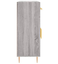 Sideboard Grau Sonoma 69,5x34x90 cm Holzwerkstoff