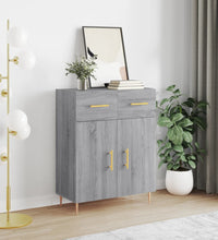 Sideboard Grau Sonoma 69,5x34x90 cm Holzwerkstoff