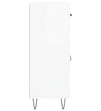 Sideboard Hochglanz-Weiß 69,5x34x90 cm Holzwerkstoff