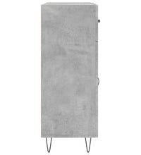 Sideboard Betongrau 69,5x34x90 cm Holzwerkstoff