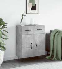 Sideboard Betongrau 69,5x34x90 cm Holzwerkstoff