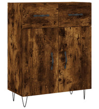Sideboard Räuchereiche 69,5x34x90 cm Holzwerkstoff