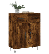 Sideboard Räuchereiche 69,5x34x90 cm Holzwerkstoff