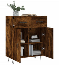 Sideboard Räuchereiche 69,5x34x90 cm Holzwerkstoff