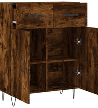 Sideboard Räuchereiche 69,5x34x90 cm Holzwerkstoff