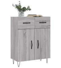 Sideboard Grau Sonoma 69,5x34x90 cm Holzwerkstoff