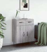 Sideboard Grau Sonoma 69,5x34x90 cm Holzwerkstoff