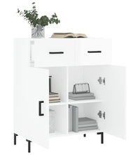 Sideboard Hochglanz-Weiß 69,5x34x90 cm Holzwerkstoff