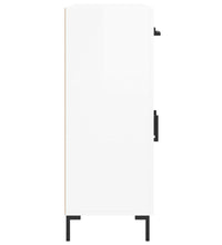 Sideboard Hochglanz-Weiß 69,5x34x90 cm Holzwerkstoff