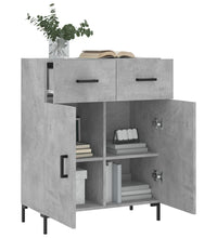 Sideboard Betongrau 69,5x34x90 cm Holzwerkstoff
