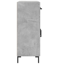 Sideboard Betongrau 69,5x34x90 cm Holzwerkstoff