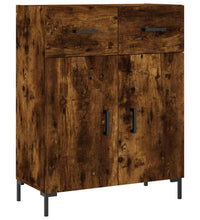 Sideboard Räuchereiche 69,5x34x90 cm Holzwerkstoff