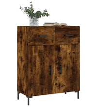Sideboard Räuchereiche 69,5x34x90 cm Holzwerkstoff
