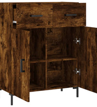Sideboard Räuchereiche 69,5x34x90 cm Holzwerkstoff