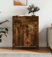 Sideboard Räuchereiche 69,5x34x90 cm Holzwerkstoff