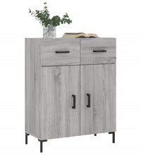 Sideboard Grau Sonoma 69,5x34x90 cm Holzwerkstoff