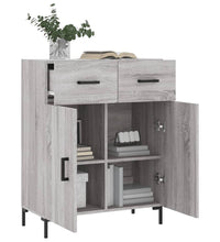 Sideboard Grau Sonoma 69,5x34x90 cm Holzwerkstoff