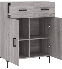 Sideboard Grau Sonoma 69,5x34x90 cm Holzwerkstoff