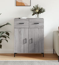 Sideboard Grau Sonoma 69,5x34x90 cm Holzwerkstoff