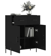 Sideboard Schwarz 69,5x34x90 cm Holzwerkstoff