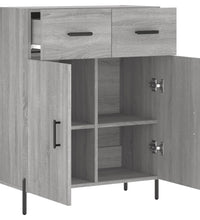 Sideboard Grau Sonoma 69,5x34x90 cm Holzwerkstoff