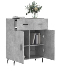 Sideboard Betongrau 69,5x34x90 cm Holzwerkstoff